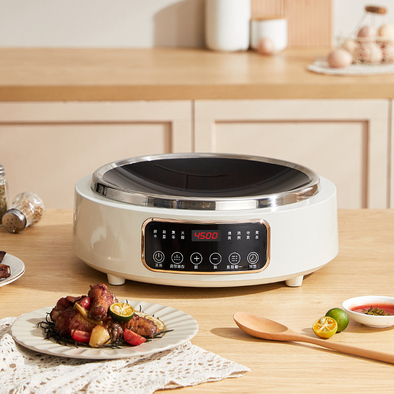 4500W Concave Induction Cooker with 36-Piece Cookware Set