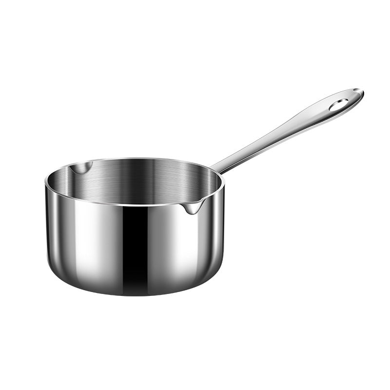 316 stainless steel hot oil small pot - mini oil splashing and stir-frying tool