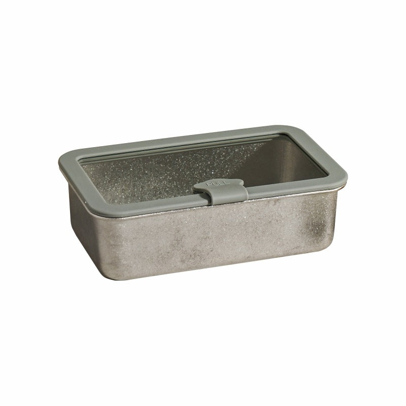 Pure Titanium Glass Lunch Box – Leakproof Microwave-Safe Food Container