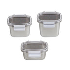 Mini 304 Stainless Steel Sealed Box – Portable Food Sample & Storage Container