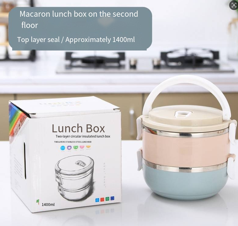 304 Stainless Steel Insulated Lunch Box – Multi-Layer Leakproof Heat Preservation Design