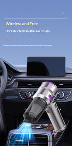 Portable Handheld Dust Blower & Vacuum with High Suction for Home and Car