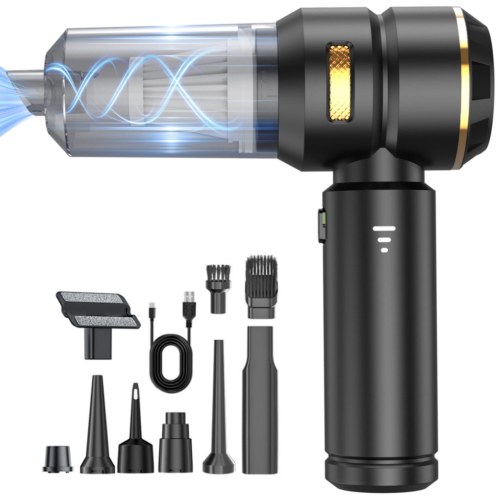 Portable Handheld Dust Blower & Vacuum with High Suction for Home and Car