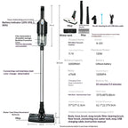 Portable Handheld Vacuum Cleaner for Home – Strong Suction Cleaning Tool