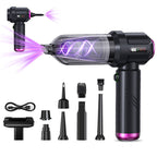 Portable Handheld Dust Blower & Vacuum with High Suction for Home and Car