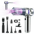 Portable Handheld Dust Blower & Vacuum with High Suction for Home and Car