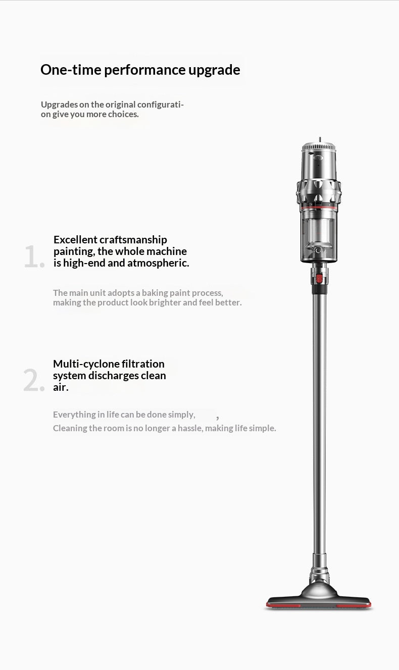 Portable wireless household handheld small powerful dust-munching vacuum cleaning mop and floor cleaning machine