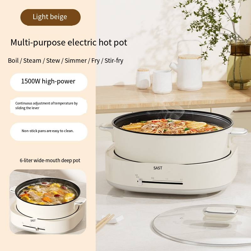 Large Capacity Multi-Function Electric Pressure Cooker – Detachable Easy-Clean Smart Pot