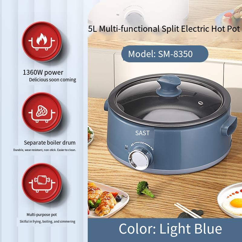 Large Capacity Multi-Function Electric Pressure Cooker – Detachable Easy-Clean Smart Pot