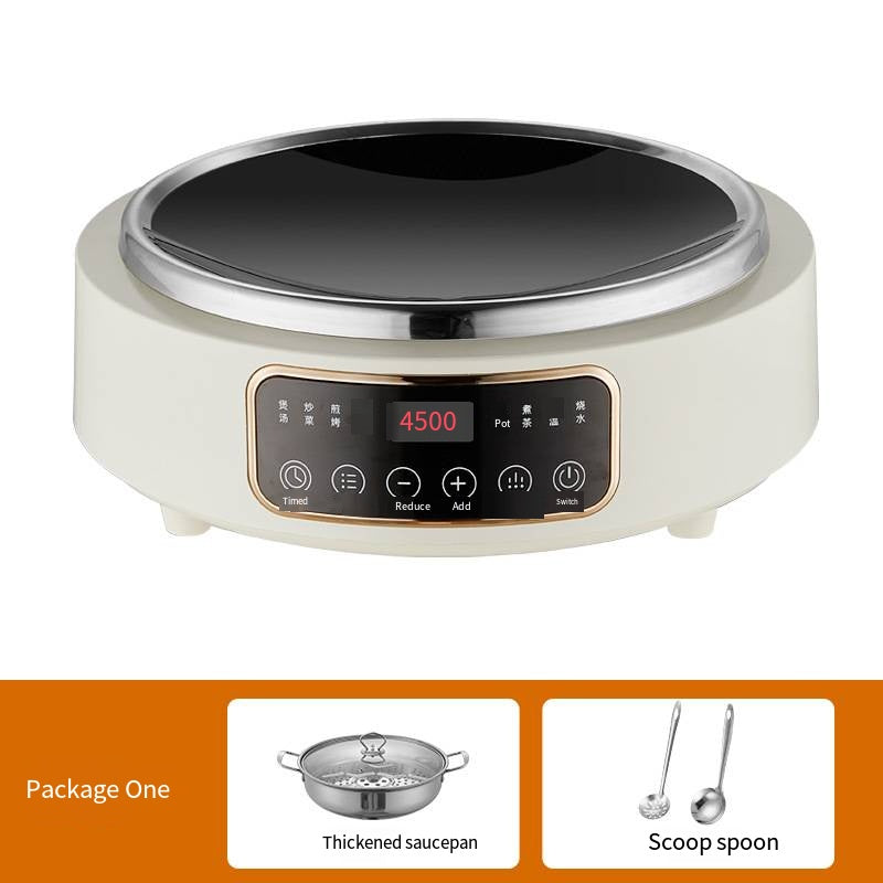 4500W Concave Induction Cooker with 36-Piece Cookware Set