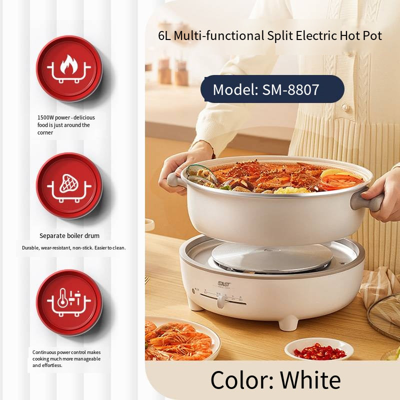 Large Capacity Multi-Function Electric Pressure Cooker – Detachable Easy-Clean Smart Pot