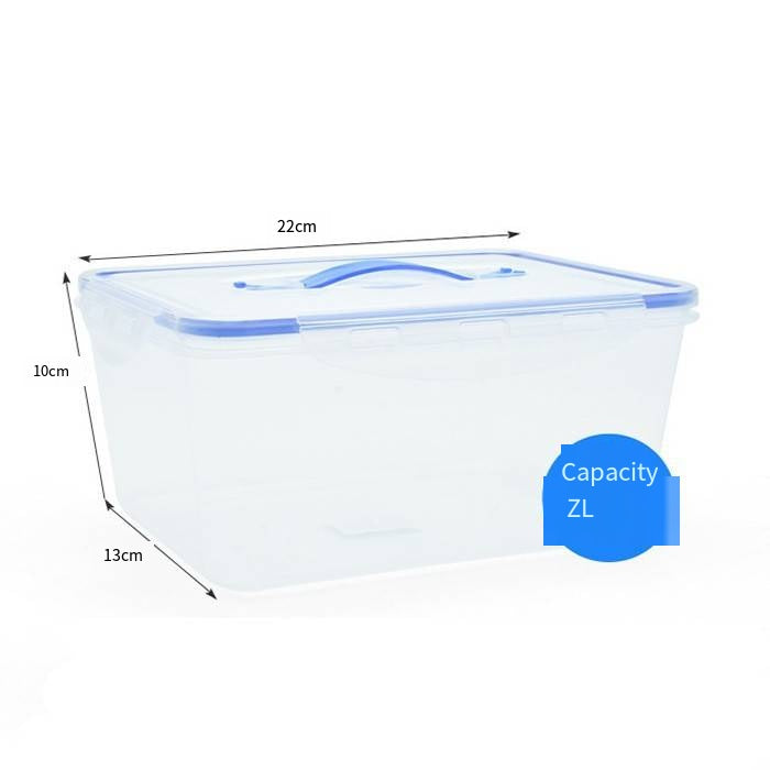 Food-Grade Large Capacity Airtight Storage Box for Refrigerator Organization