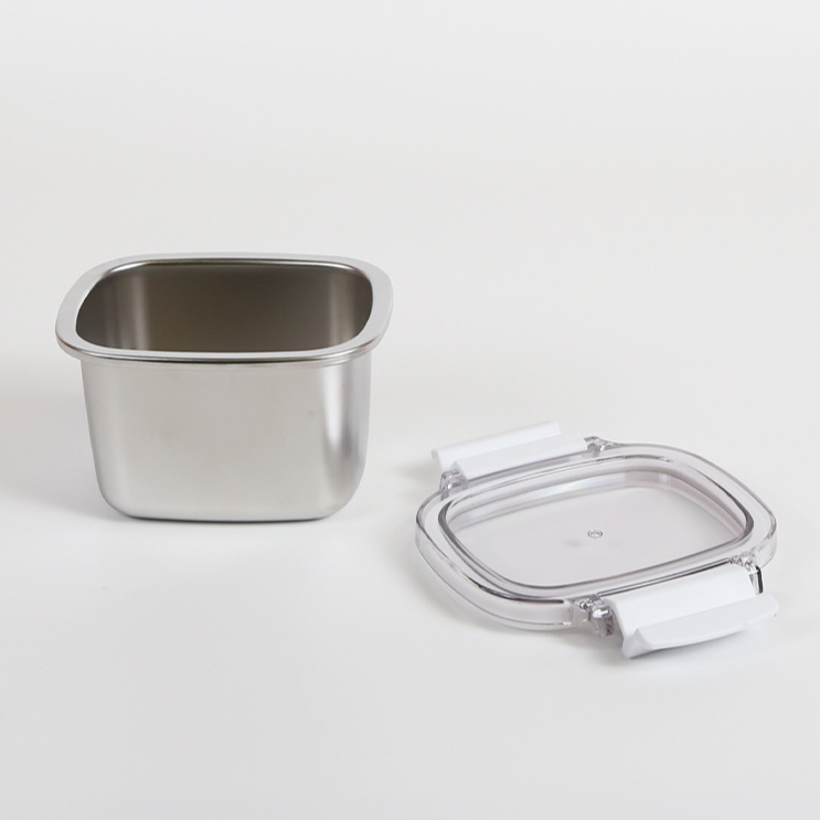 Mini 304 Stainless Steel Sealed Box – Portable Food Sample & Storage Container