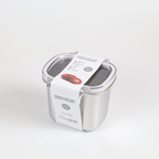 Mini 304 Stainless Steel Sealed Box – Portable Food Sample & Storage Container